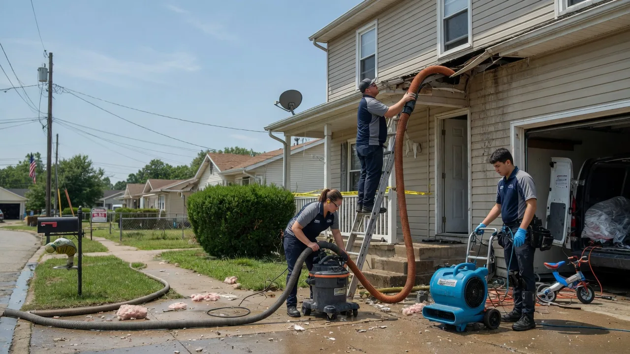 Water Damage Restoration in Grassy Meadows, WV near me